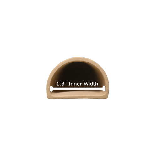 Euro D Shaped Cave 1.8" Inner width x 5.5" Total length